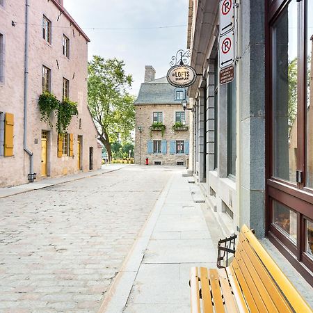 Les Lofts Champlain - Par Les Lofts Vieux-Quebec Apartment ภายนอก รูปภาพ