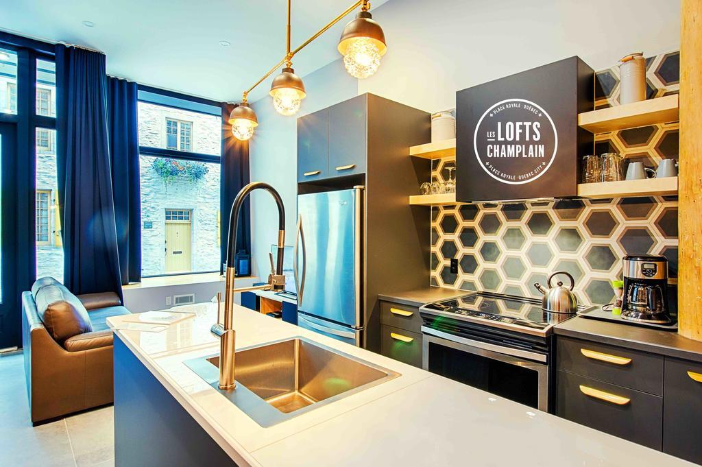 Les Lofts Champlain - Par Les Lofts Vieux-Quebec Apartment ภายนอก รูปภาพ